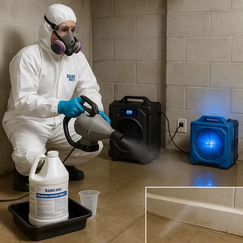 Sanitization and Odor Removal process in Vero Beach, FL